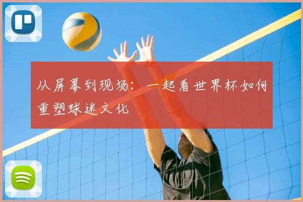 从屏幕到现场：一起看世界杯如何重塑球迷文化
